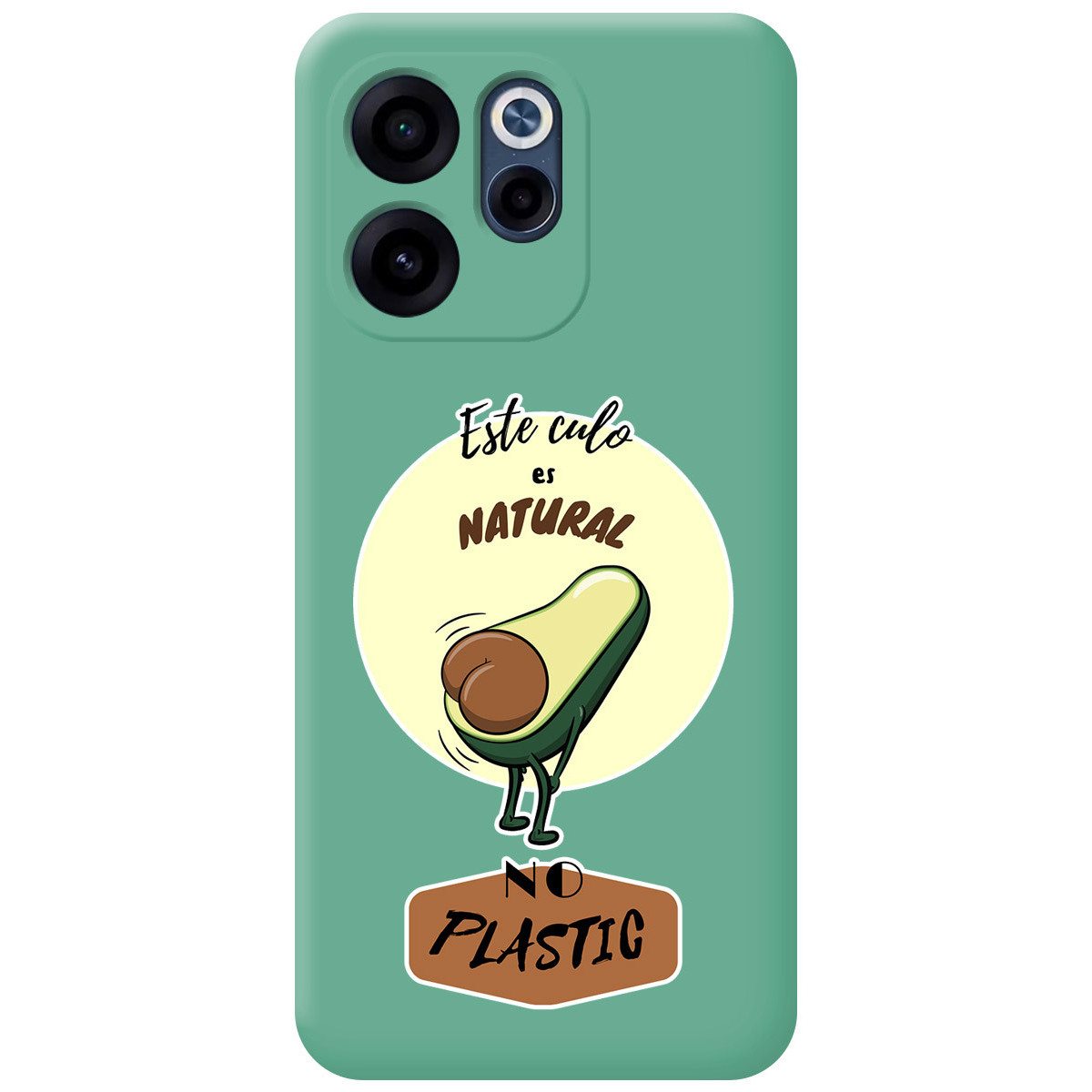 Funda Silicona Líquida Verde para Oppo Reno 15...