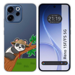 Funda Silicona Transparente para Oppo Reno 15 FS / 15FS...