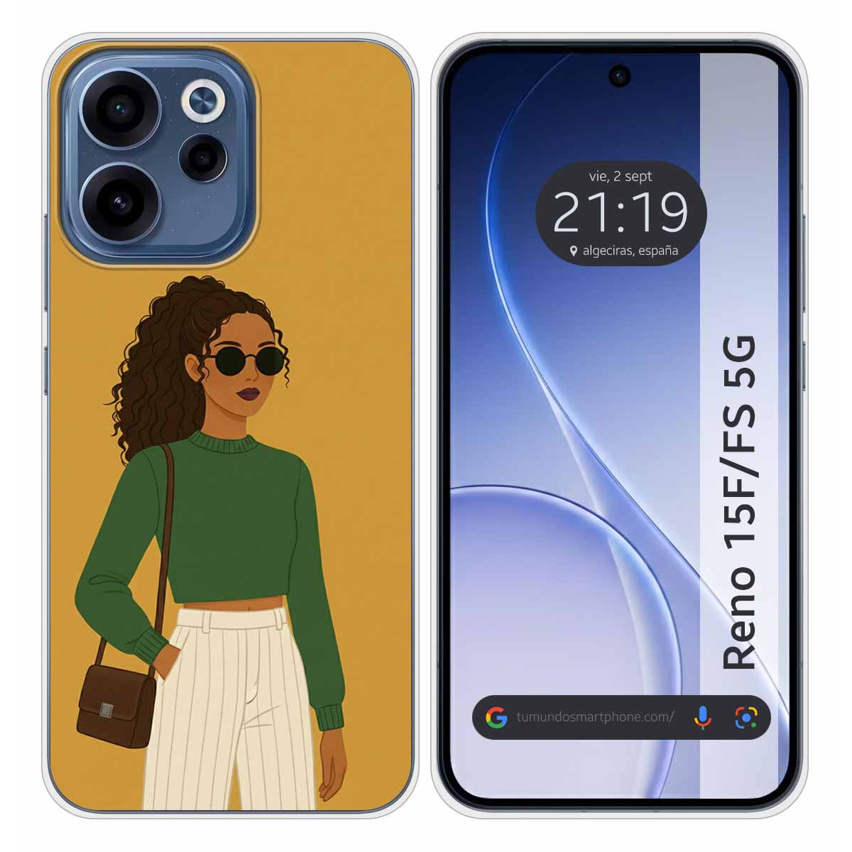 Funda Silicona para Oppo Reno 15 FS / 15FS 5G...