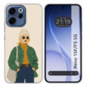 Funda Silicona para Oppo Reno 15 FS / 15FS 5G diseño Mujer 03 Dibujos