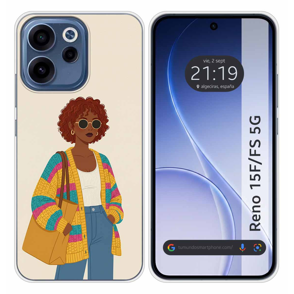 Funda Silicona para Oppo Reno 15 FS / 15FS 5G...