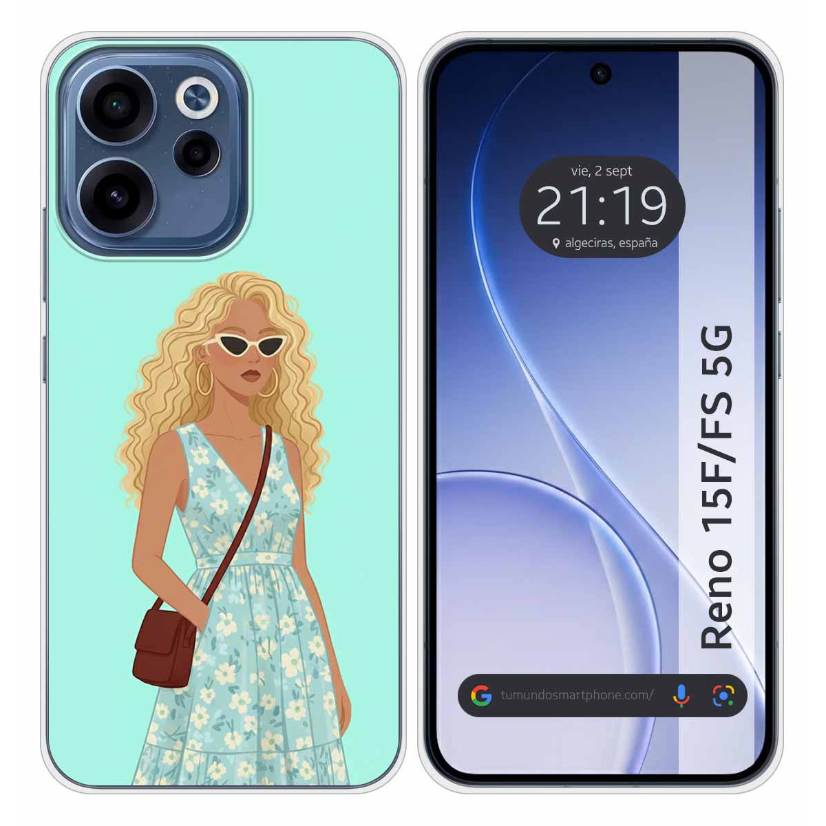 Funda Silicona para Oppo Reno 15 FS / 15FS 5G...