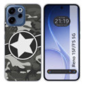 Funda Silicona para Oppo Reno 15 FS / 15FS 5G diseño Camuflaje 02 Dibujos