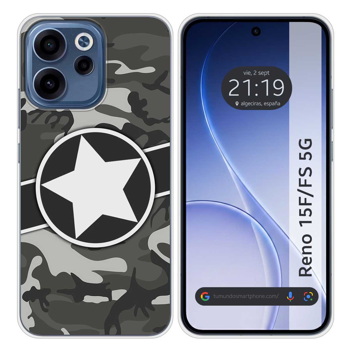 Funda Silicona para Oppo Reno 15 FS / 15FS 5G...