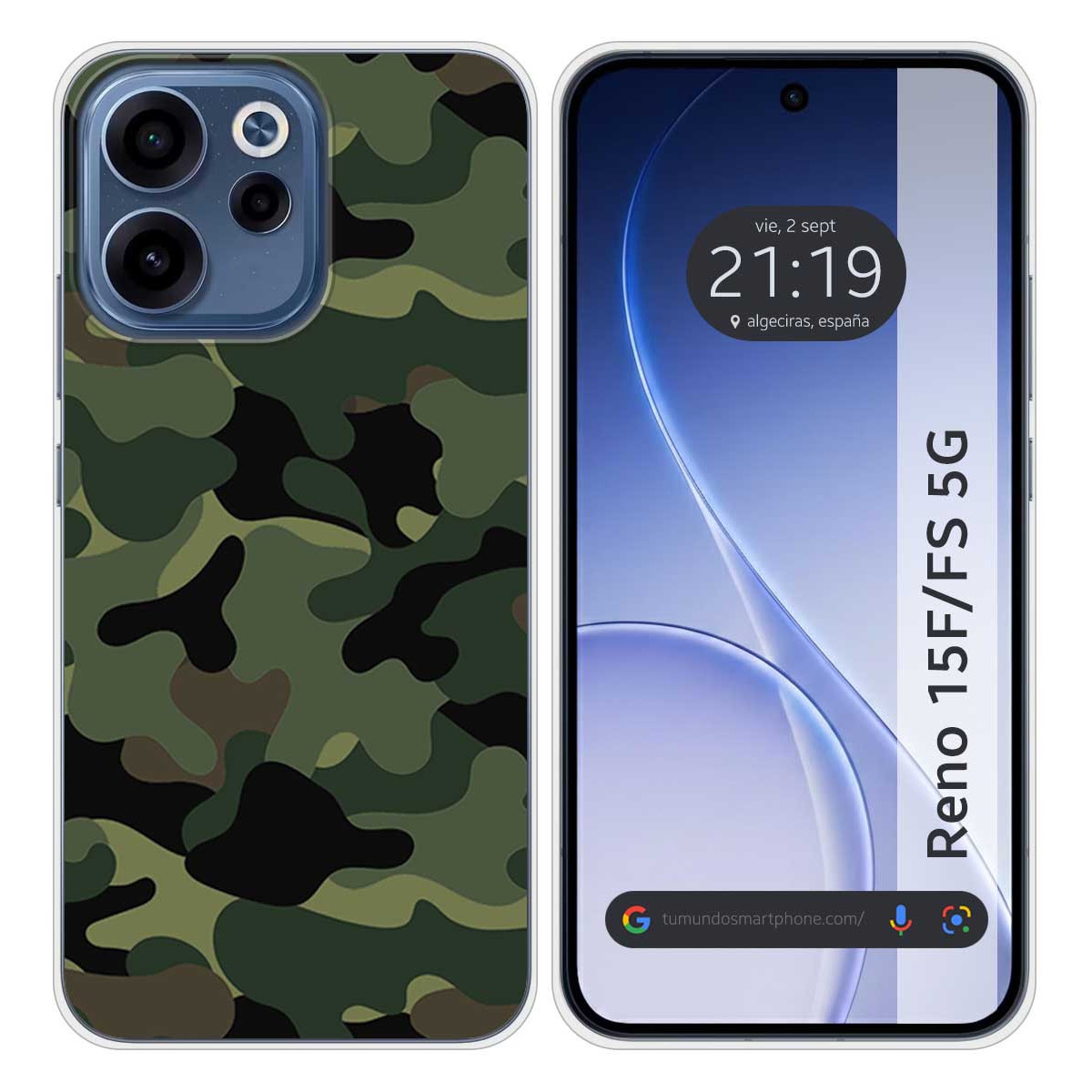 Funda Silicona para Oppo Reno 15 FS / 15FS 5G...