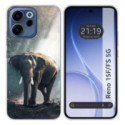 Funda Silicona para Oppo Reno 15 FS / 15FS 5G diseño Elefante Dibujos
