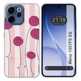 Funda Silicona para Oppo Reno 15 FS / 15FS 5G diseño...