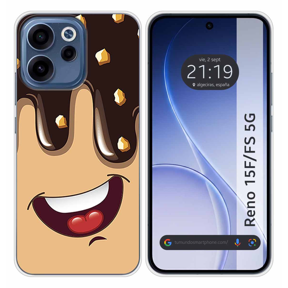 Funda Silicona para Oppo Reno 15 FS / 15FS 5G...