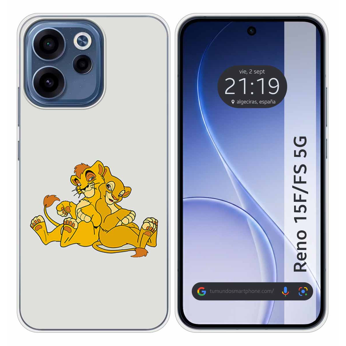 Funda Silicona para Oppo Reno 15 FS / 15FS 5G...