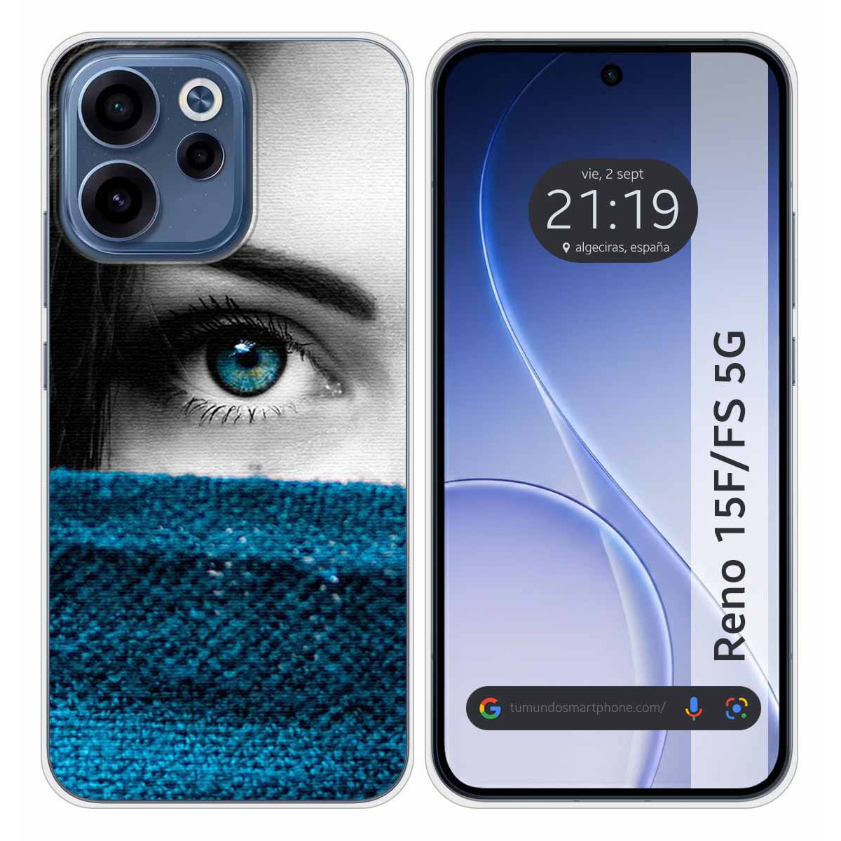 Funda Silicona para Oppo Reno 15 FS / 15FS 5G...