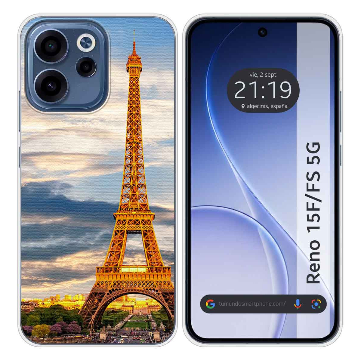 Funda Silicona para Oppo Reno 15 FS / 15FS 5G...