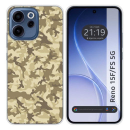 Funda Silicona para Oppo Reno 15 FS / 15FS 5G diseño Sand...