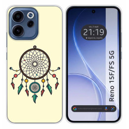 Funda Silicona para Oppo Reno 15 FS / 15FS 5G diseño Atrapasueños Dibujos