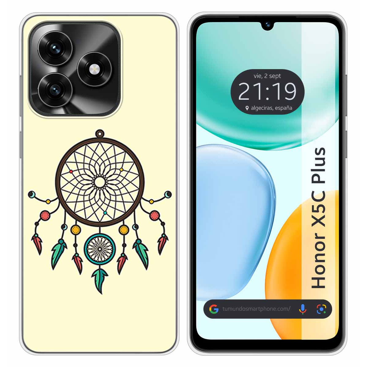 Funda Silicona para Huawei Honor X5c Plus diseño Atrapasueños Dibujos