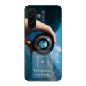 Personaliza tu Funda Silicona Gel Tpu Negra con tu Fotografia para Samsung Galaxy A57 5G Dibujo Personalizada