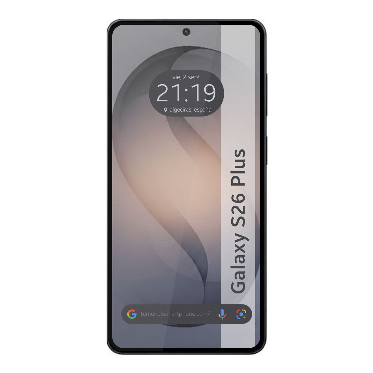 Protector Cristal Templado Completo 5D Full Glue Negro para Samsung Galaxy S26+ Plus 5G Vidrio