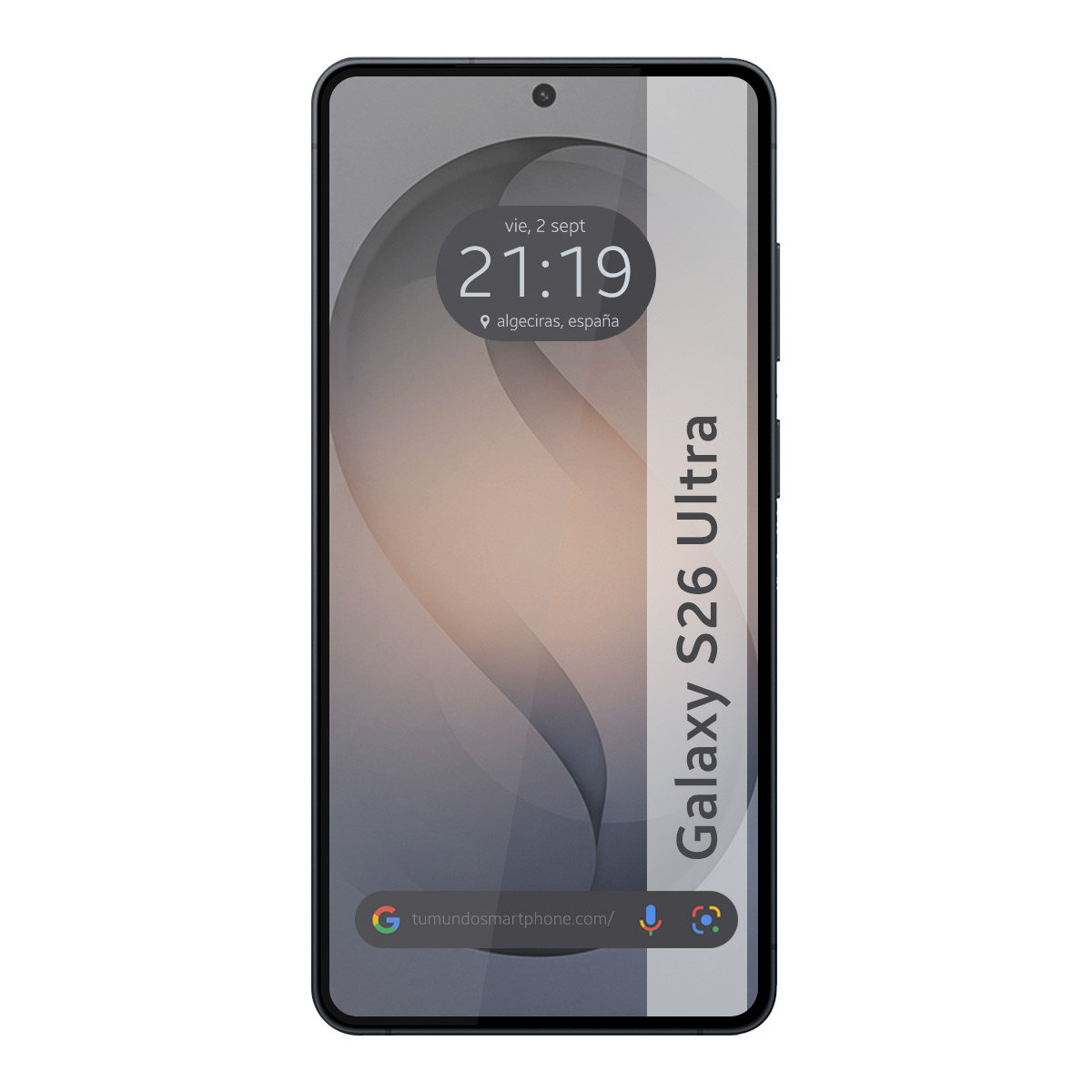 Protector Cristal Templado Completo 5D Full Glue Negro para Samsung Galaxy S26 Ultra 5G Vidrio