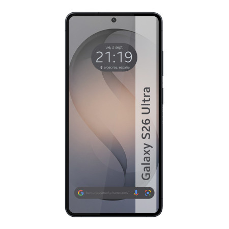 Protector Cristal Templado Completo 5D Full Glue Negro para Samsung Galaxy S26 Ultra 5G Vidrio