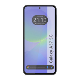 Protector Cristal Templado Completo 5D Full Glue Negro para Samsung Galaxy A37 5G Vidrio 2