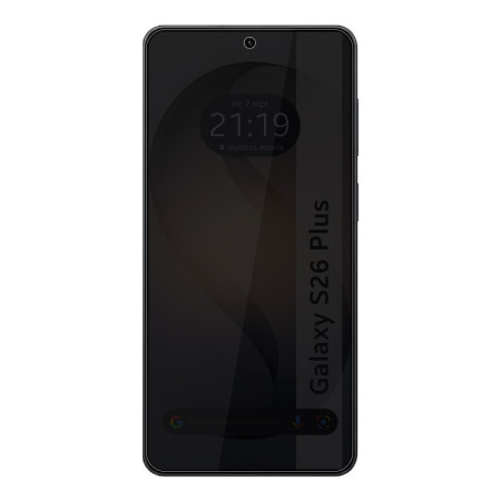 Protector Cristal Templado Completo 5D Antiespías para Samsung Galaxy S26+ Plus 5G Vidrio