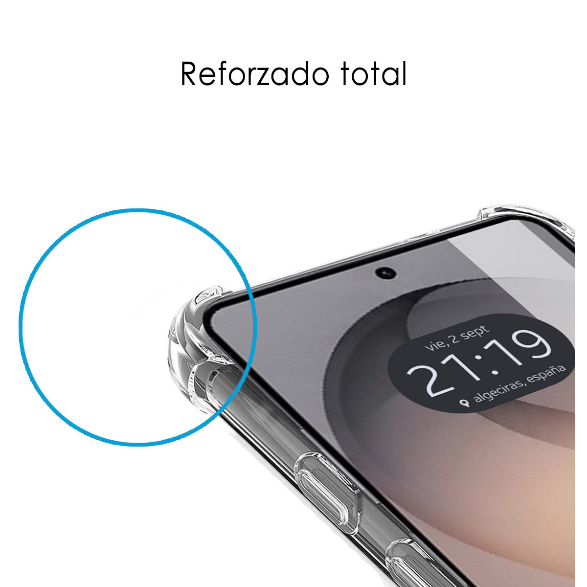 Funda Silicona Antigolpes Transparente para...
