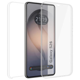 Funda Doble Transparente Pc + Tpu Full Body 360 para...