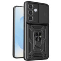 Funda Tough Armor con Anillo Giratorio Negra para Samsung Galaxy S26 5G