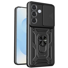 Funda Tough Armor con Anillo Giratorio Negra para Samsung...