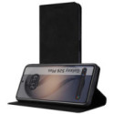Funda Libro de Polipiel con tarjetero para Samsung Galaxy S26+ Plus 5G color Negra