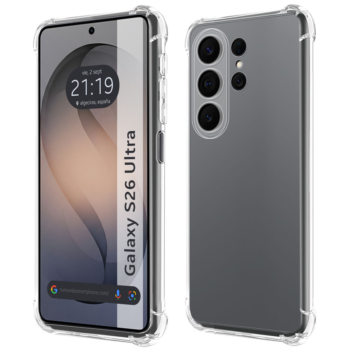 Funda Silicona Antigolpes Transparente para...