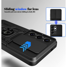 Funda Tough Armor con Anillo Giratorio Negra para Samsung... 2