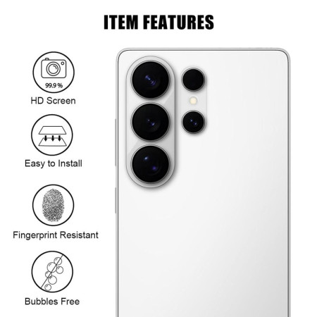 Protector Cristal Templado Cámara Trasera para Samsung Galaxy A37 5G Vidrio