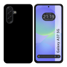 Funda Silicona Gel TPU Negra para Samsung Galaxy A37 5G