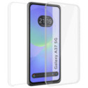 Funda Doble Transparente Pc + Tpu Full Body 360 para Samsung Galaxy A37 5G