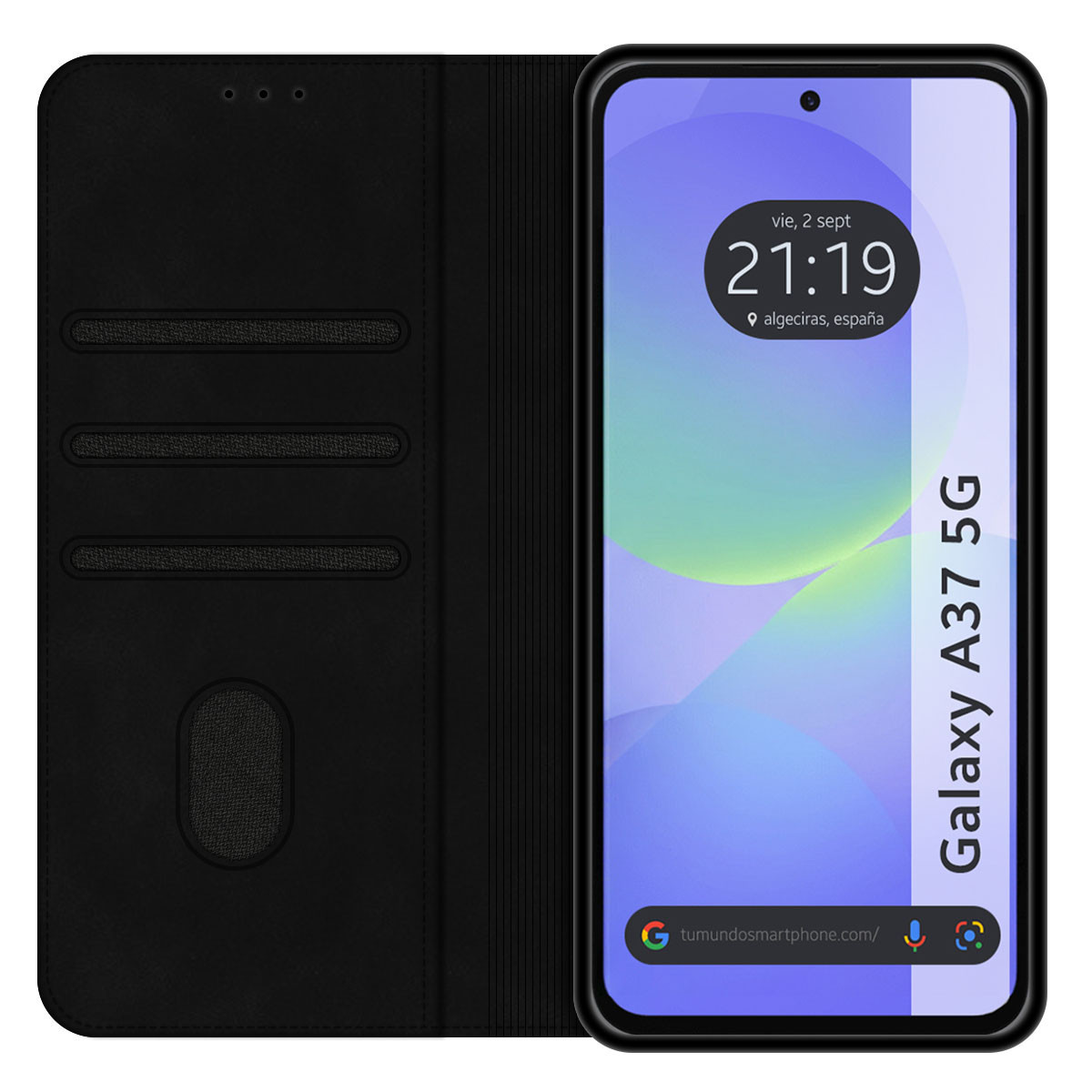 Funda Libro de Polipiel con tarjetero para...