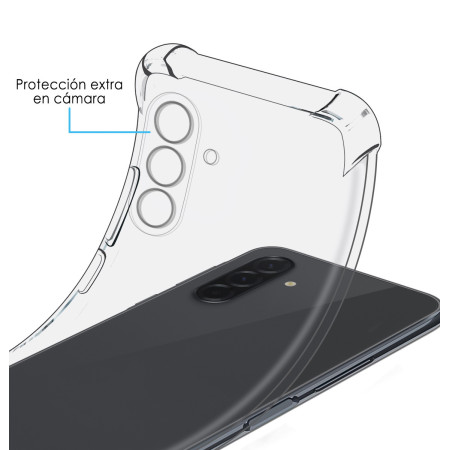 Funda Silicona Antigolpes Transparente para Samsung Galaxy A57 5G