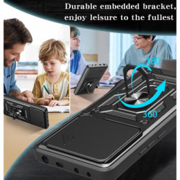 Funda Tough Armor con Anillo Giratorio Negra para... 2