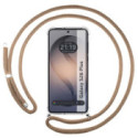 Funda Colgante Transparente para Samsung Galaxy S26+ Plus 5G con Cordon Camel