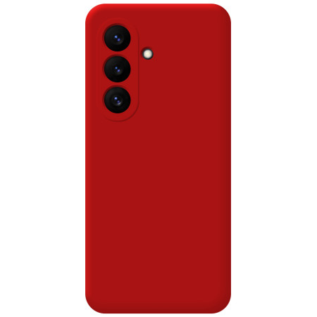 Funda Silicona Líquida Ultra Suave para Samsung Galaxy S26 5G color Roja