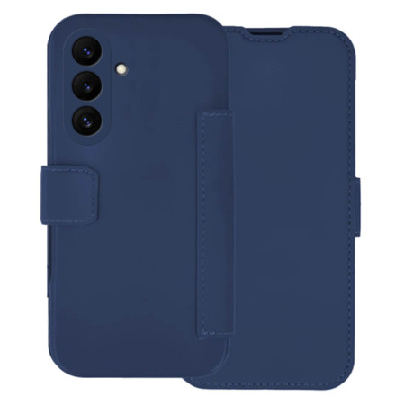 Funda Silicona Suave con Tapa para Samsung Galaxy S26 5G color Azul