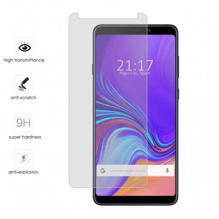 Protector Cristal Templado para Samsung Galaxy A9 (2018) Vidrio