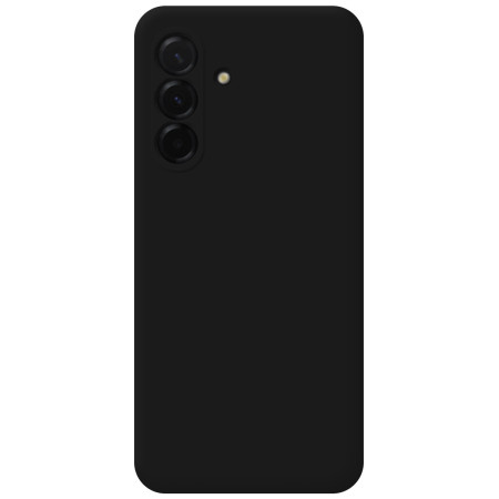 Funda Silicona Líquida Ultra Suave para Samsung Galaxy A37 5G color Negra