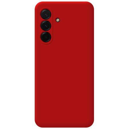 Funda Silicona Líquida Ultra Suave para Samsung Galaxy A57 5G color Roja