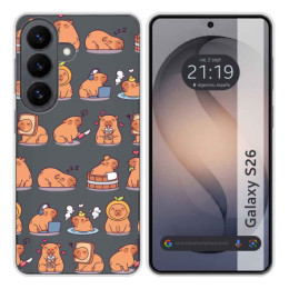 Funda Silicona Transparente para Samsung Galaxy S26 5G...