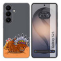 Funda Silicona Transparente para Samsung Galaxy S26 5G diseño Bufalo Dibujos