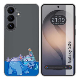 Funda Silicona Transparente para Samsung Galaxy S26 5G...