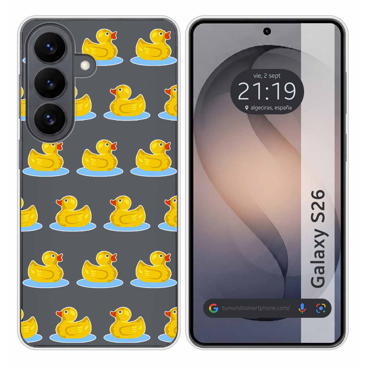 Funda Silicona Transparente para Samsung Galaxy...