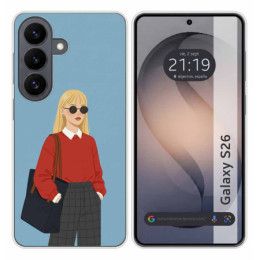 Funda Silicona para Samsung Galaxy S26 5G diseño Mujer 04...