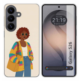 Funda Silicona para Samsung Galaxy S26 5G diseño Mujer 05...