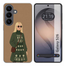 Funda Silicona para Samsung Galaxy S26 5G diseño Mujer 08...